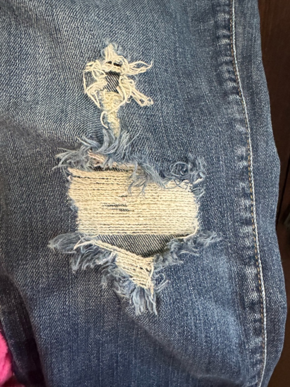 Joe’s Jeans Ex-Lover Women’s Distressed Boyfriend Jeans - Blue size 28 Cropped - Picture 7 of 11
